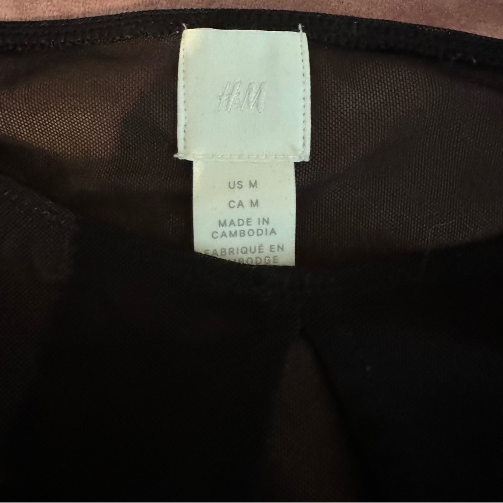 H&M black bodysuit - Picture 2 of 2